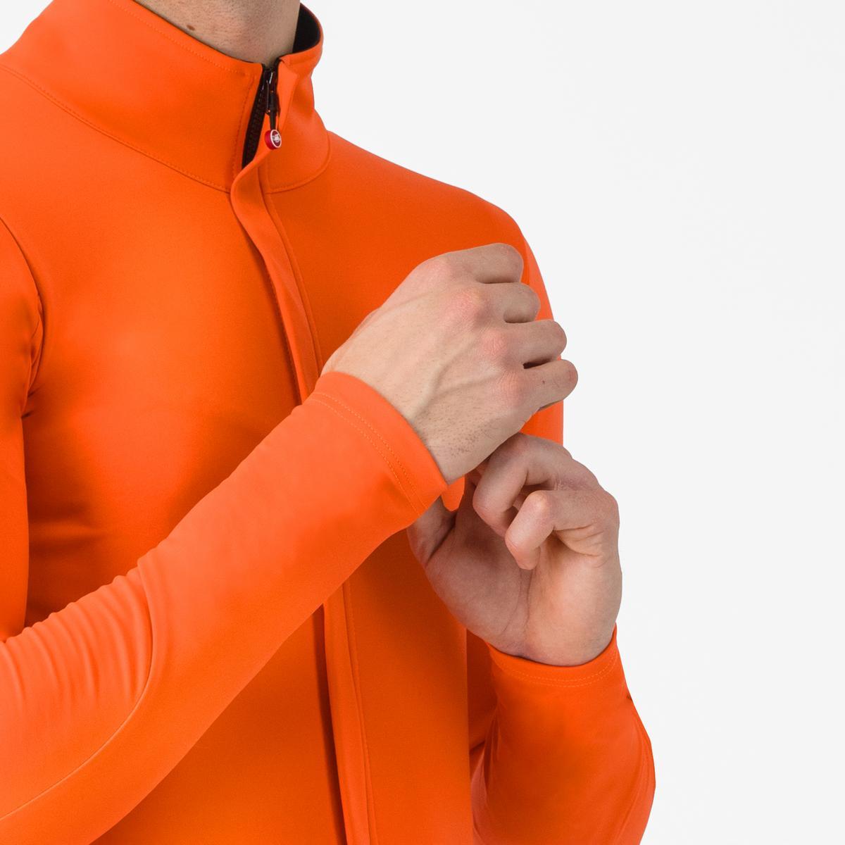 CASTELLI PERFETTO AIR Μπουφάν πορτοκαλί/μαύρο
