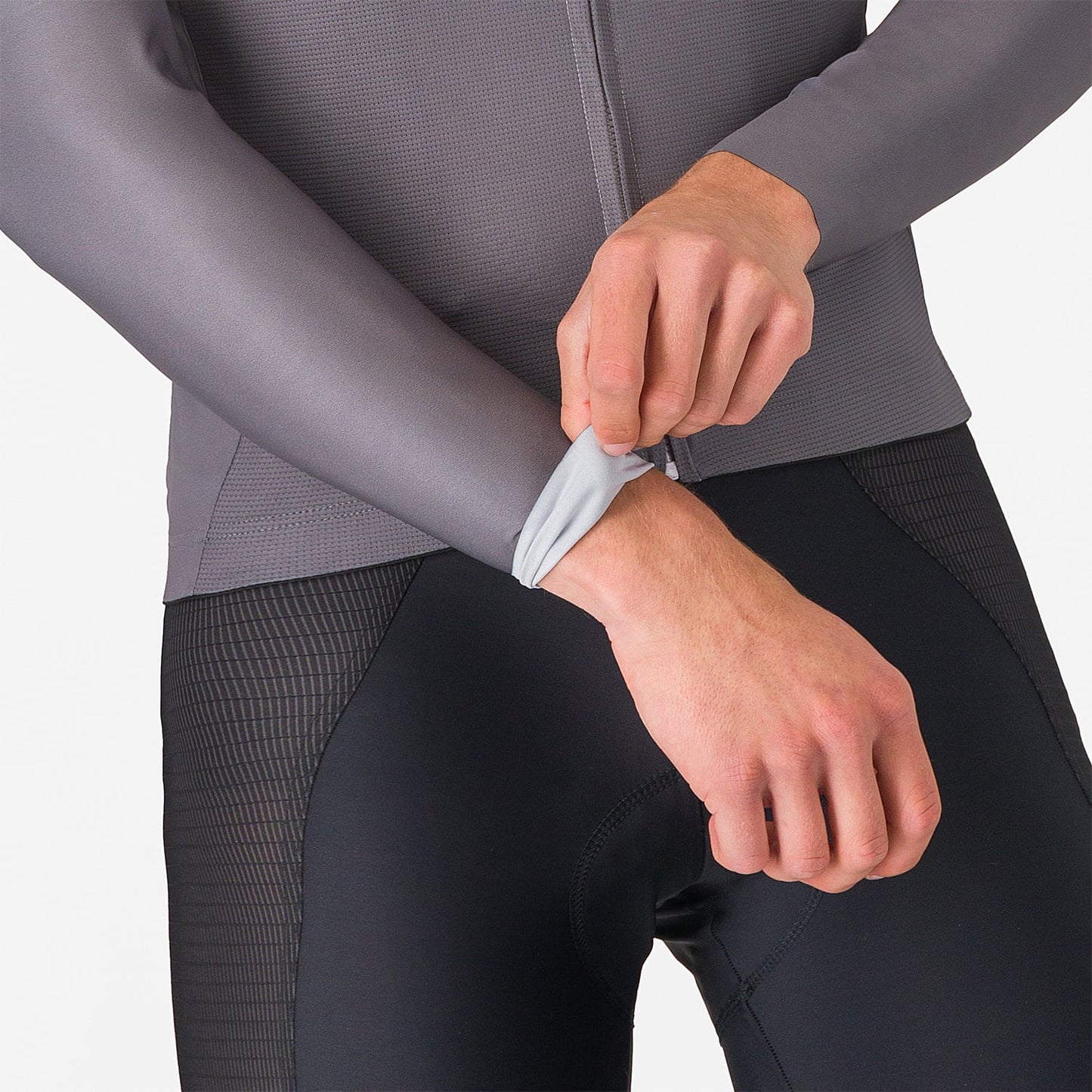 CASTELLI UPF Long Sleeve Jersey Γκρι