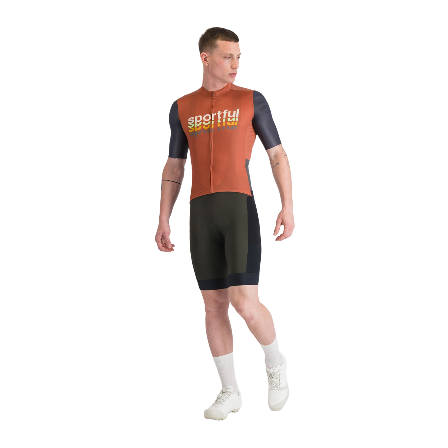 SPORTFUL SUPERGIARA 2 LOGO Short Sleeve Jersey Orange