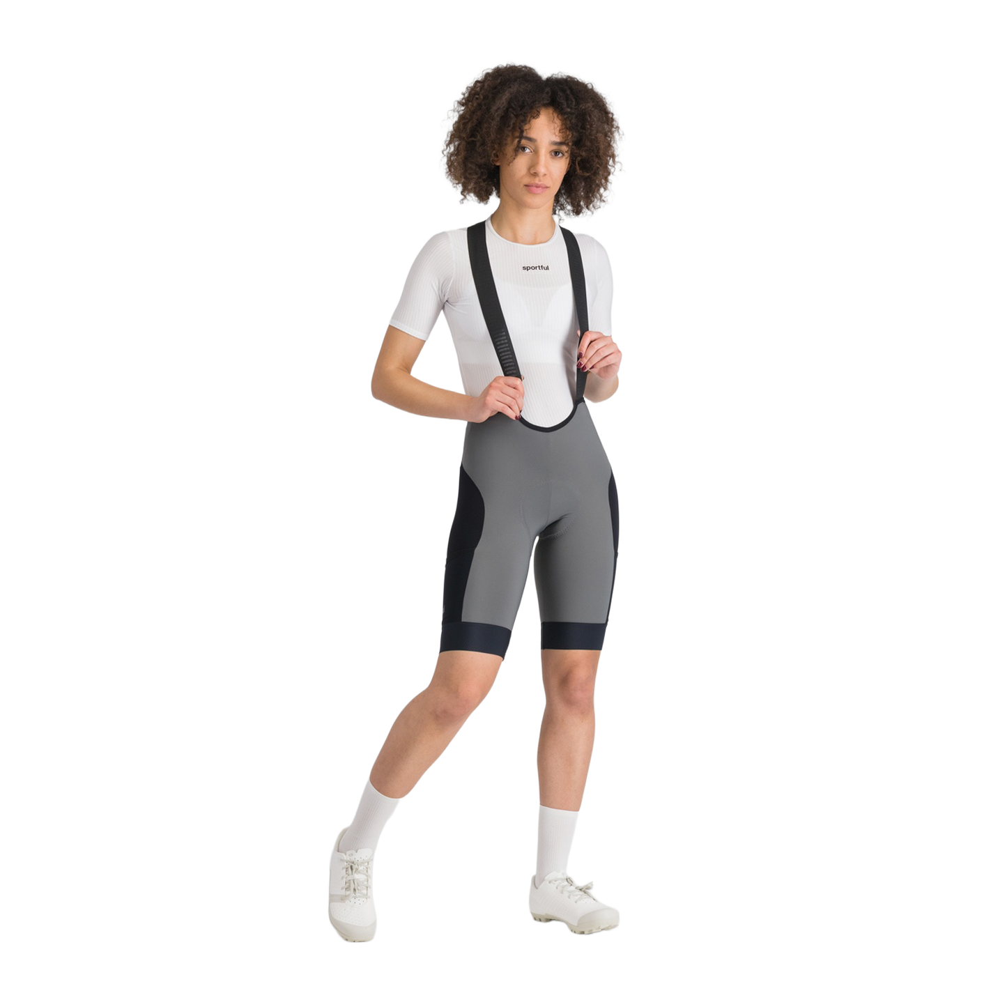 Γυναικείο SPORTFUL SUPERGIARA 2 Bibshort Γκρι/Μαύρο