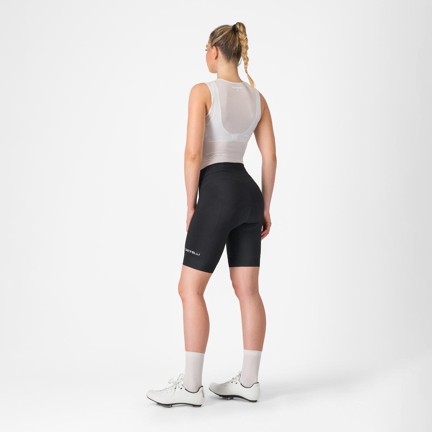 CASTELLI ENDURANCE Γυναικείο κοντό, Μαύρο