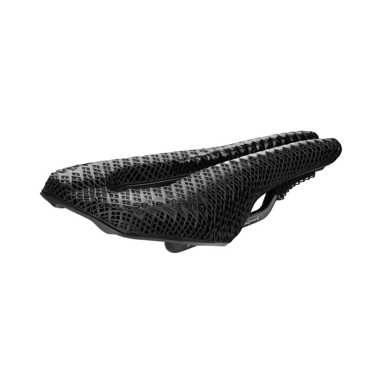 Saddle SELLE ITALIA Watt 3D Kit Carbonio SUPERFLOW U3 133 mm Carbon Rails