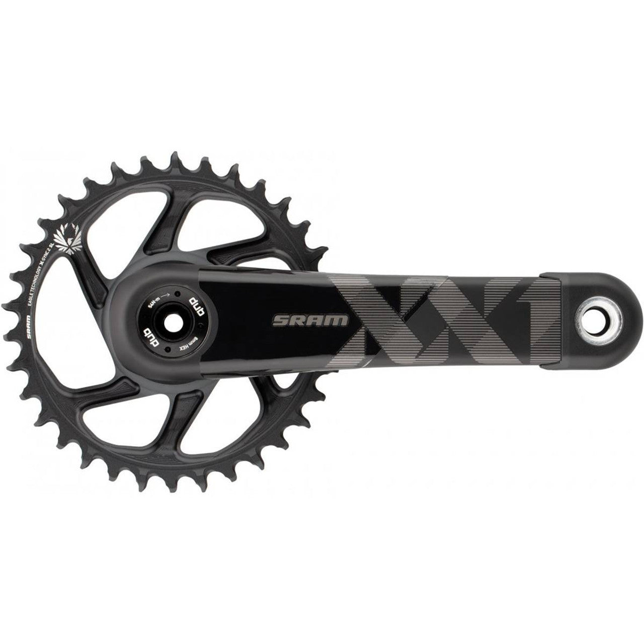 SRAM XX1 XX1 EAGLE FAT BIKE 5" DUB Carbon 11/12V Mono στροφαλοφόρος μηχανισμός