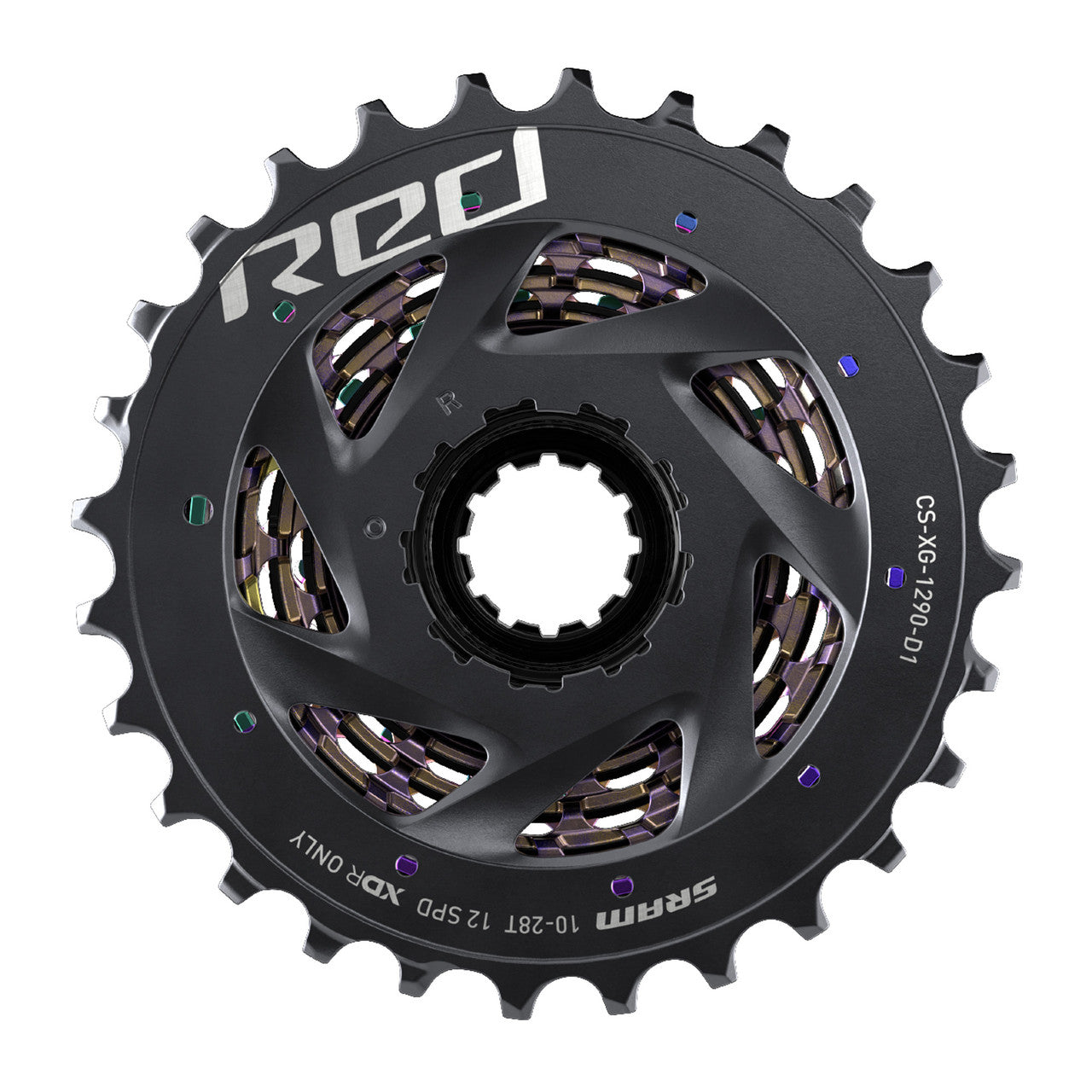 SRAM RED XG-1290 D1 Rainbow 12V κασέτα