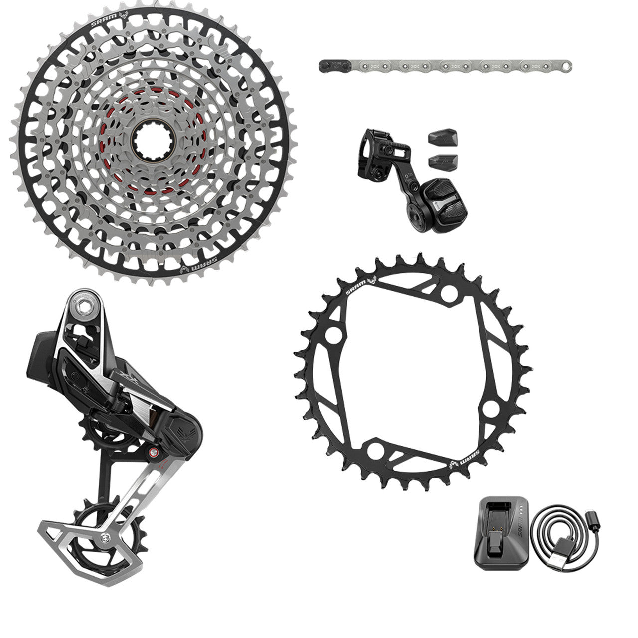 SRAM XX EAGLE E-MTB 104BCD AXS T-TYPE Group 36 δοντιών 10/52