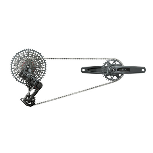 SRAM GX EAGLE 12V T-Type AXS DUB WIDE 32 δοντιών 2 ομάδωνGuards 10/52