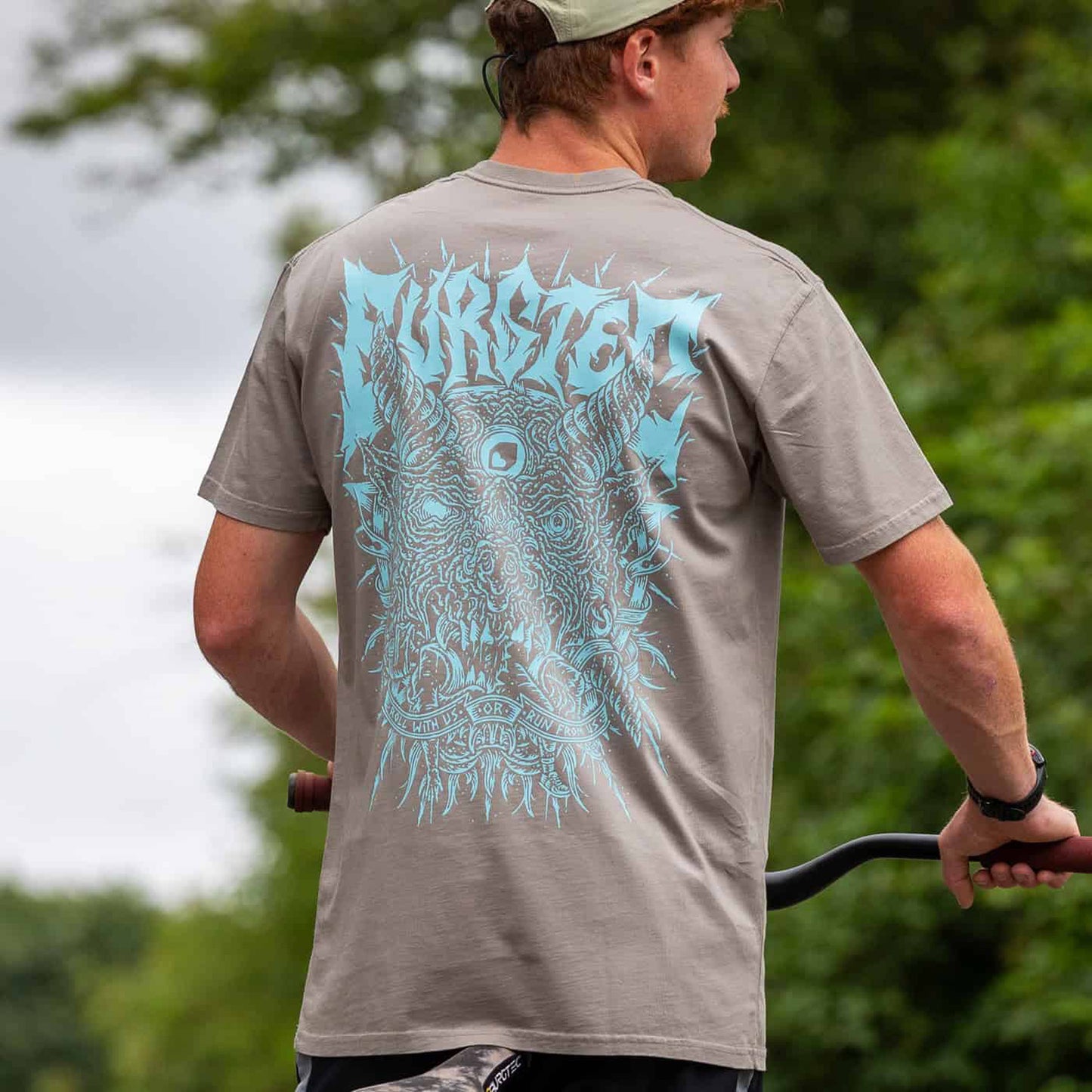 BURGTEC ROLL WITH US FADED T-Shirt