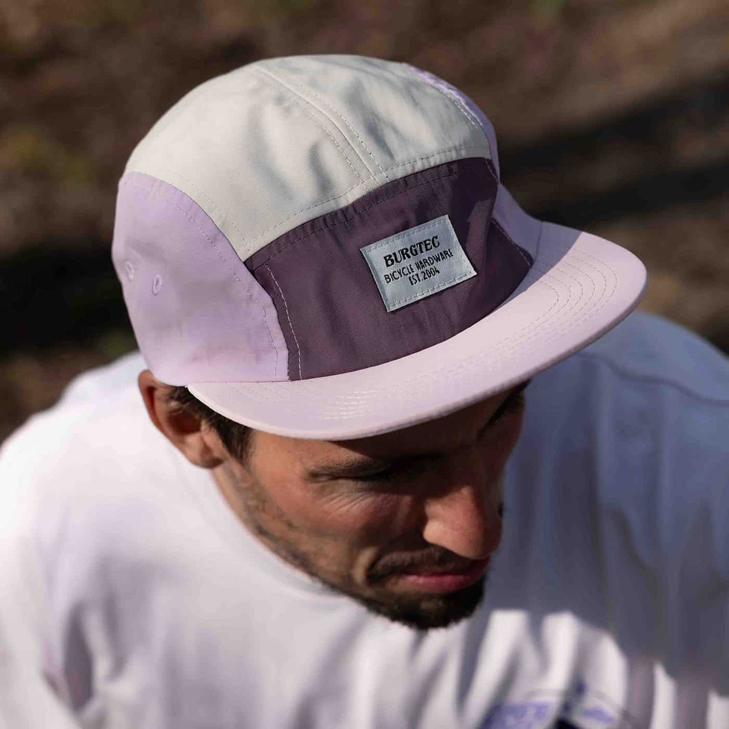 Cap BURGTEC COURIER FIVE PANEL Lemonade Pink