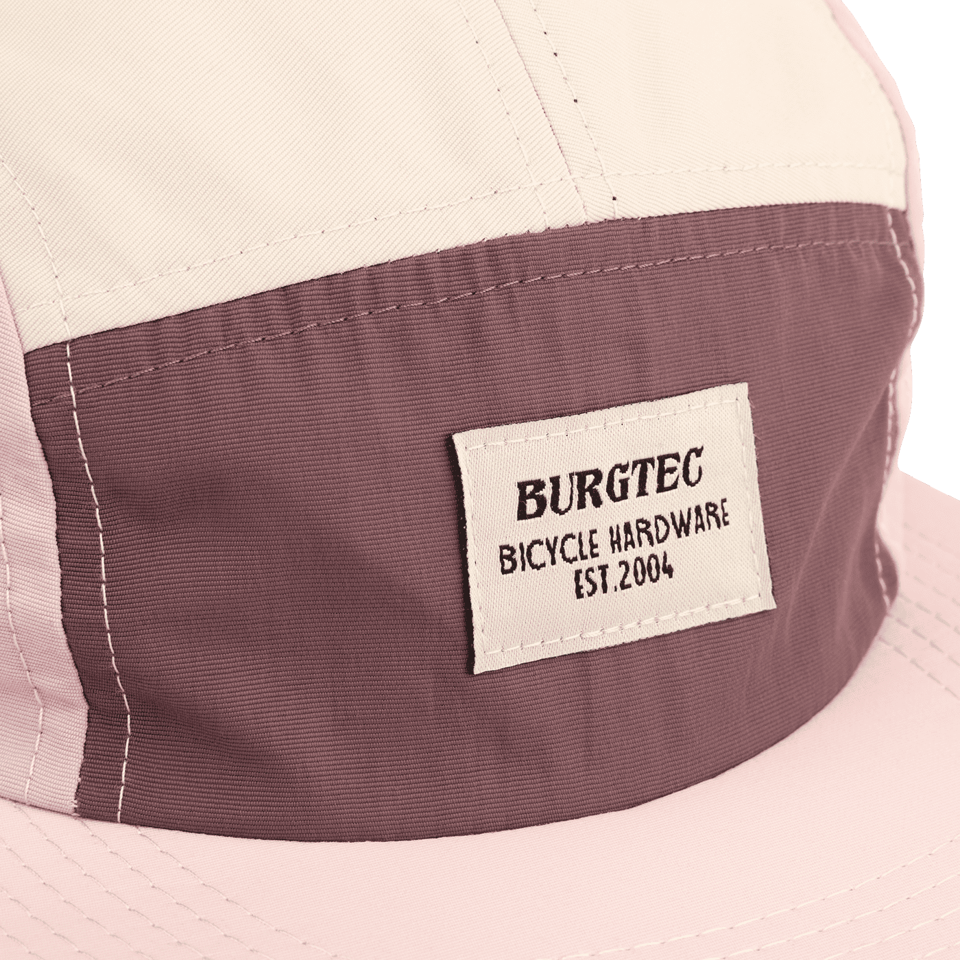 Cap BURGTEC COURIER FIVE PANEL Lemonade Pink