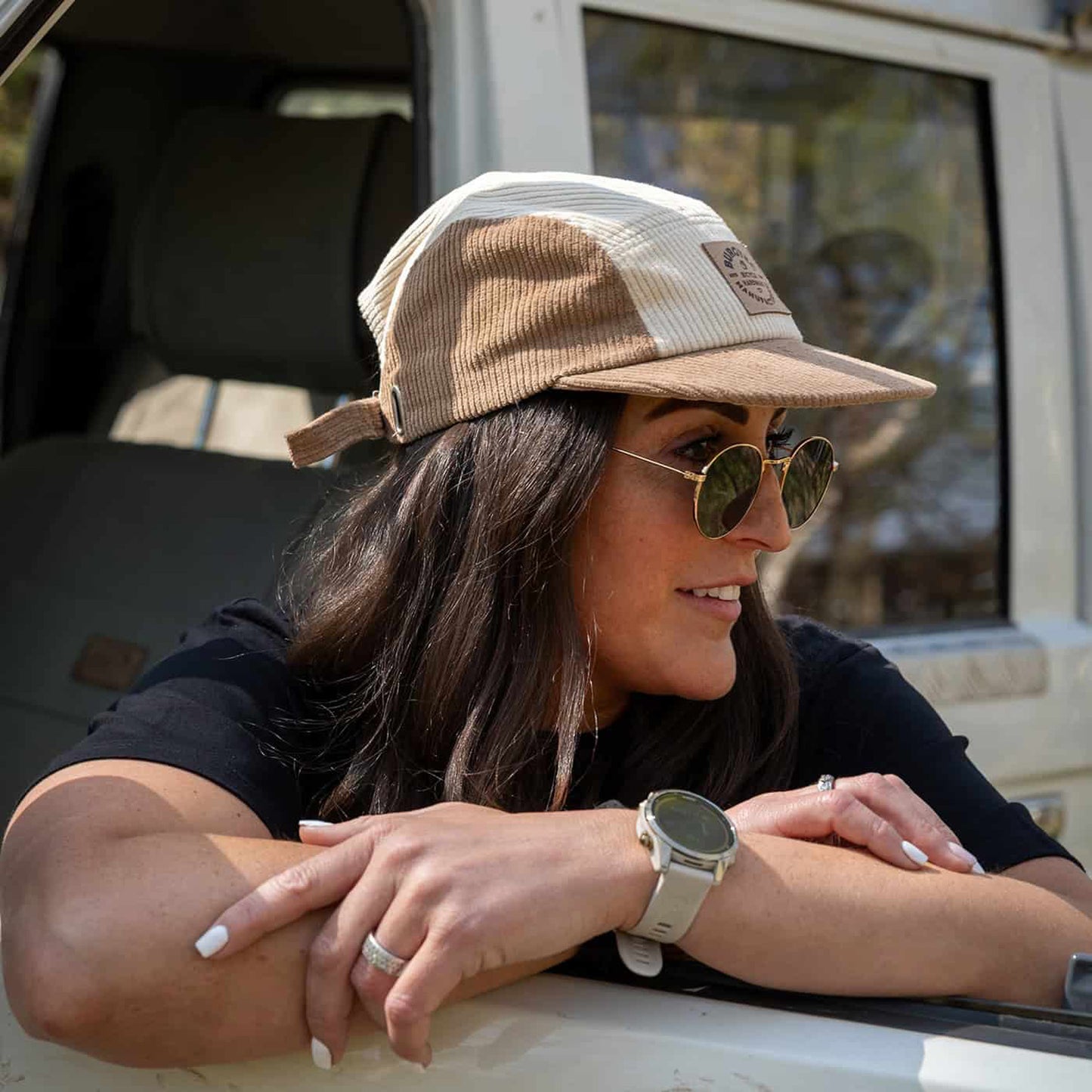 BURGTEC BANDIT CORDUROY FIVE PANEL Cap Μπεζ/Καφέ