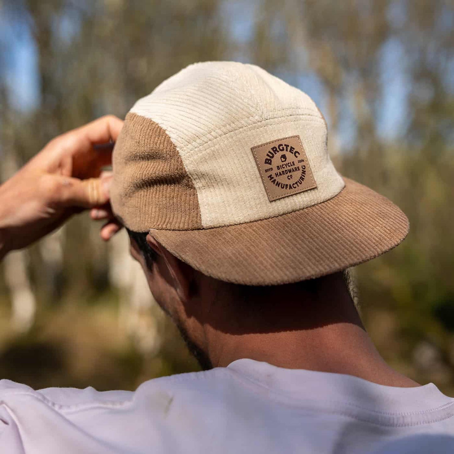 BURGTEC BANDIT CORDUROY FIVE PANEL Cap Μπεζ/Καφέ