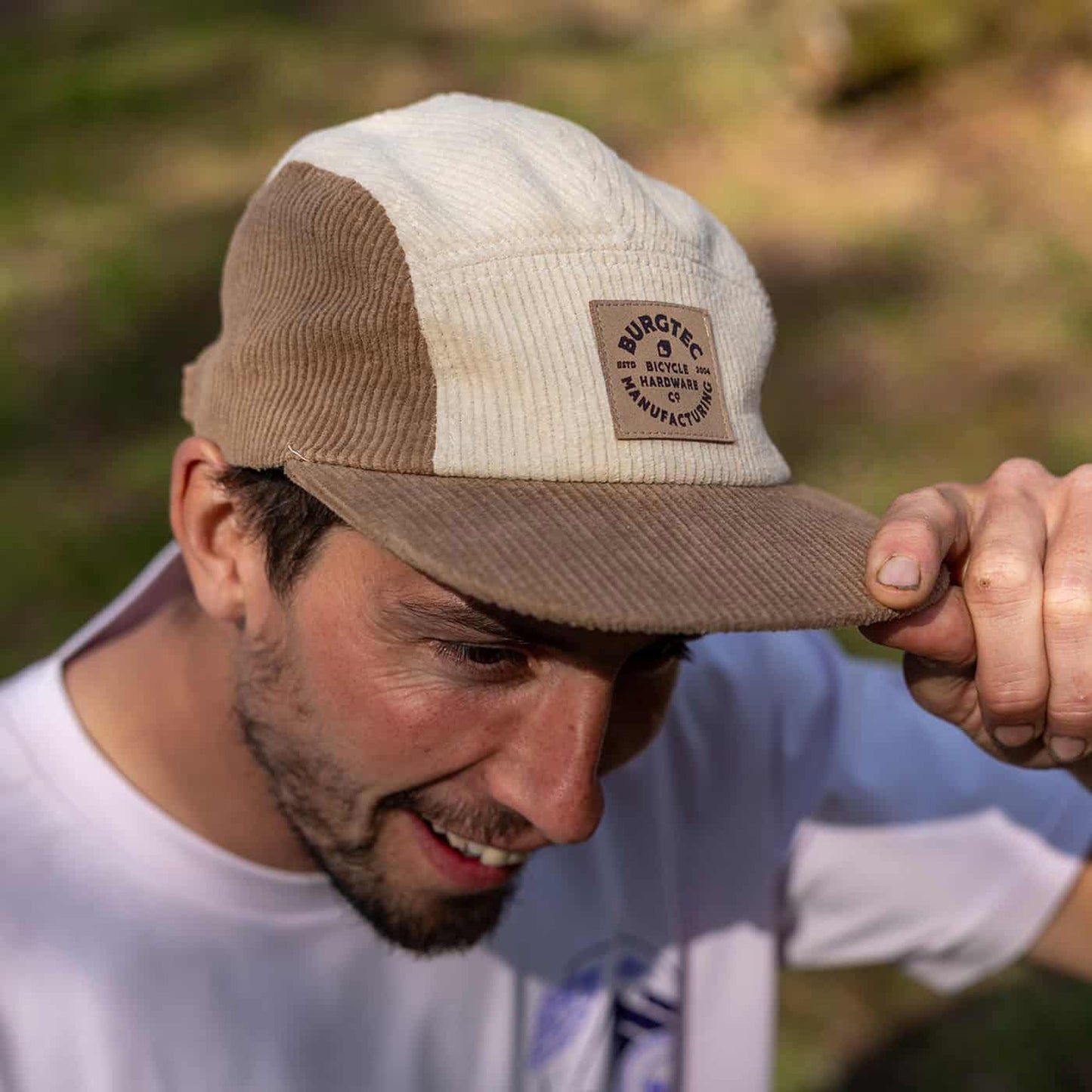 BURGTEC BANDIT CORDUROY FIVE PANEL Cap Μπεζ/Καφέ