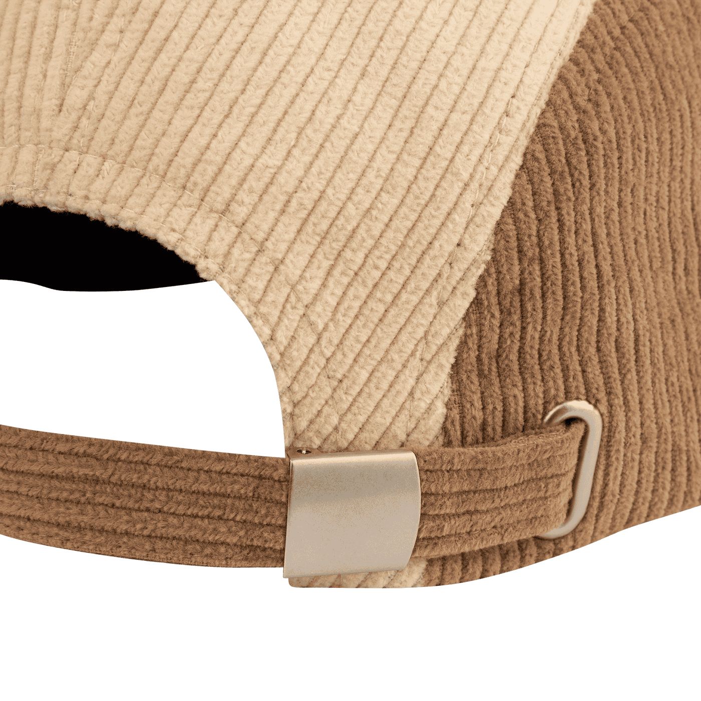 BURGTEC BANDIT CORDUROY FIVE PANEL Cap Μπεζ/Καφέ