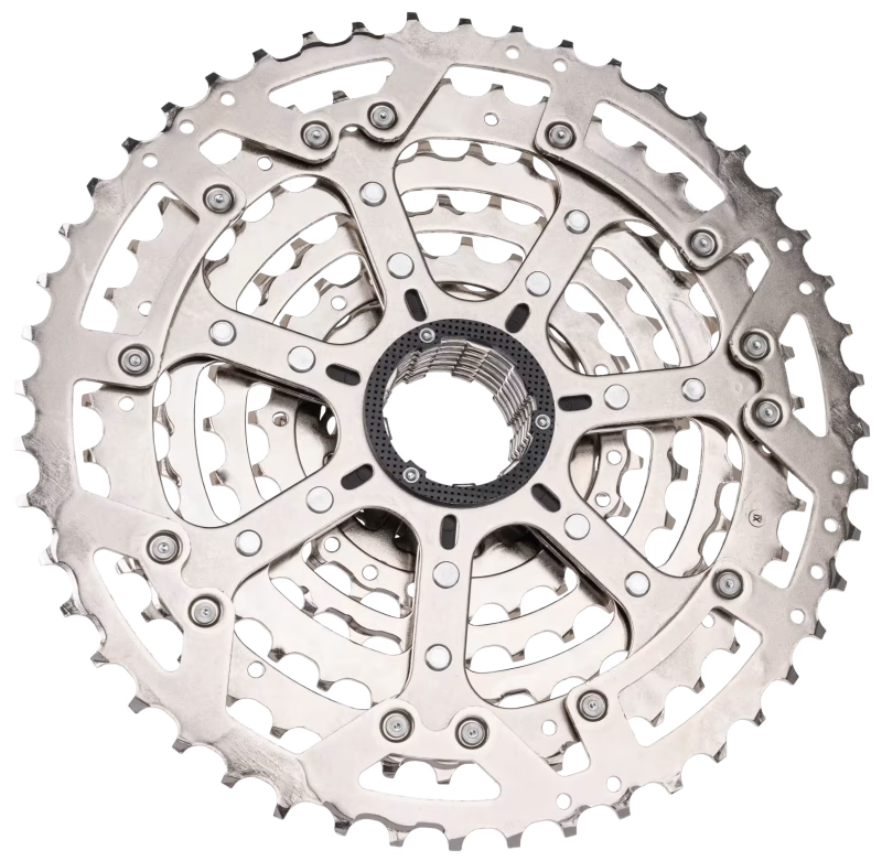 Cassette 10V SHIMANO CUES CS-LG400 Linkglide - Édition Polish Silver
