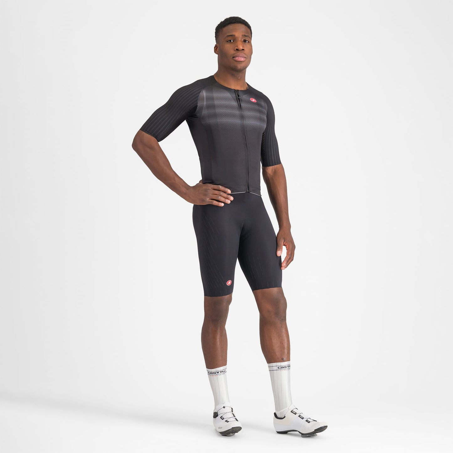 CASTELLI AERO RACE 8S Short Sleeve Jersey Black
