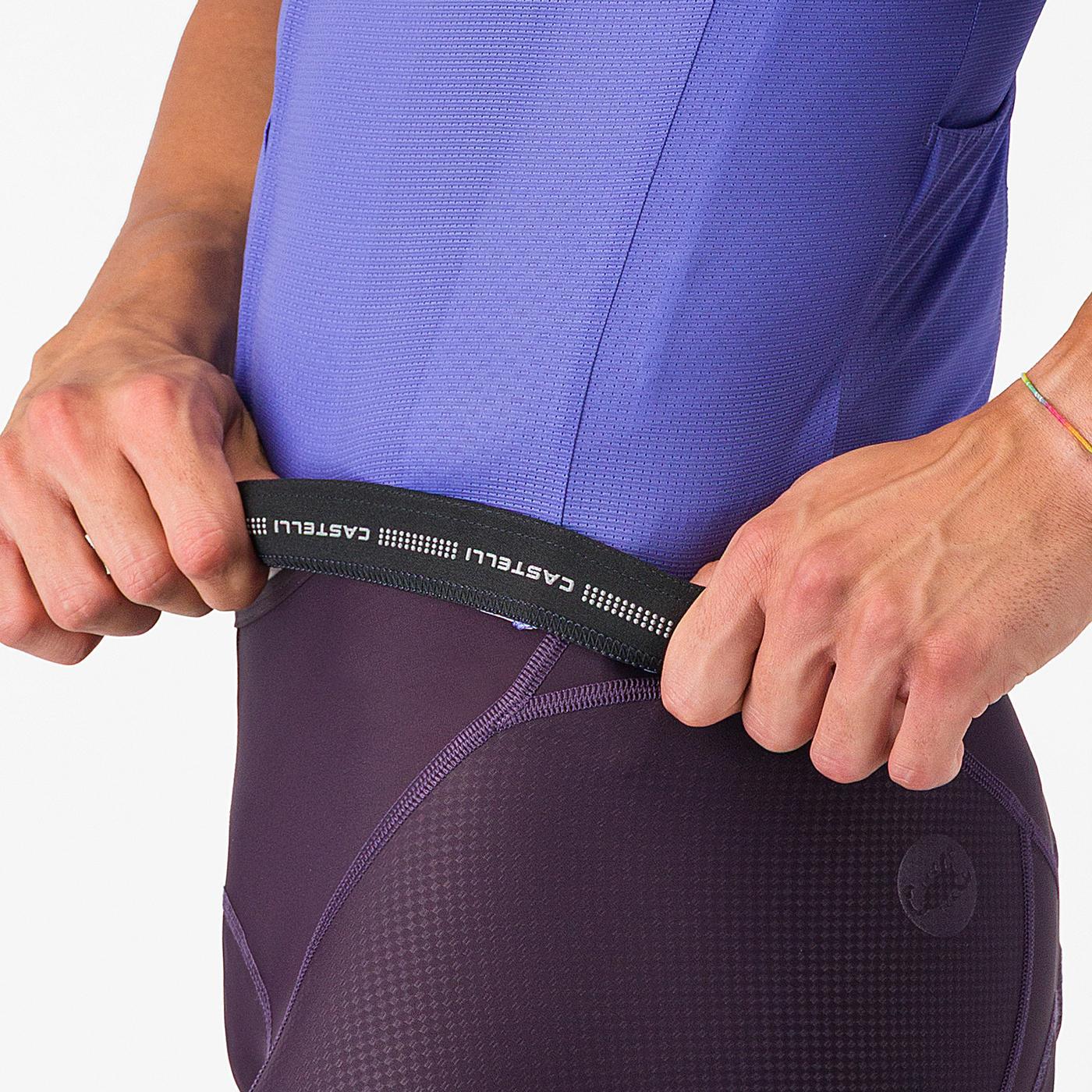 CASTELLI DRITTONE LOGO Κοντομάνικο Jersey Μωβ