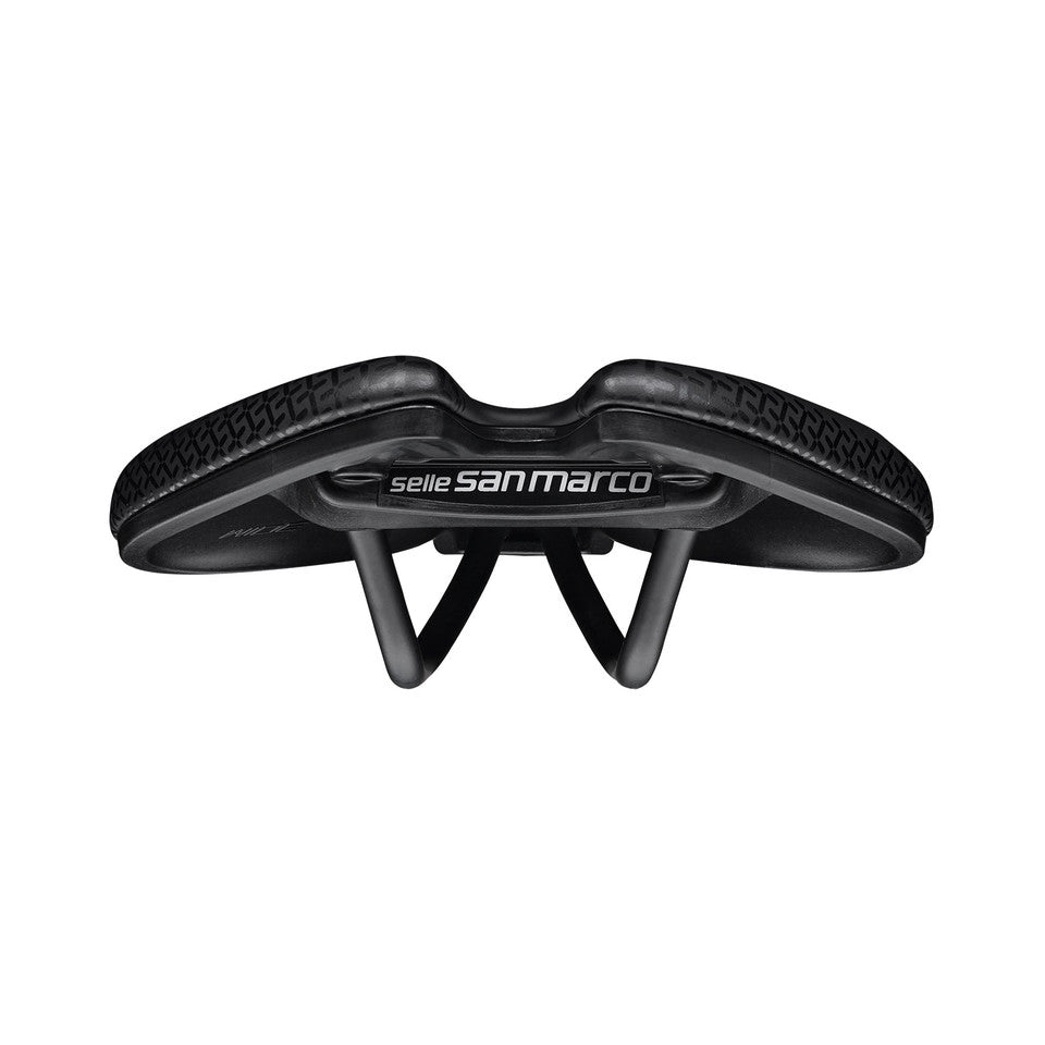 Saddle SAN MARCO ASPIDE SHORT COMFORT OPEN-FIT DYNAMIC L3 Width 155mm Rails Manganese