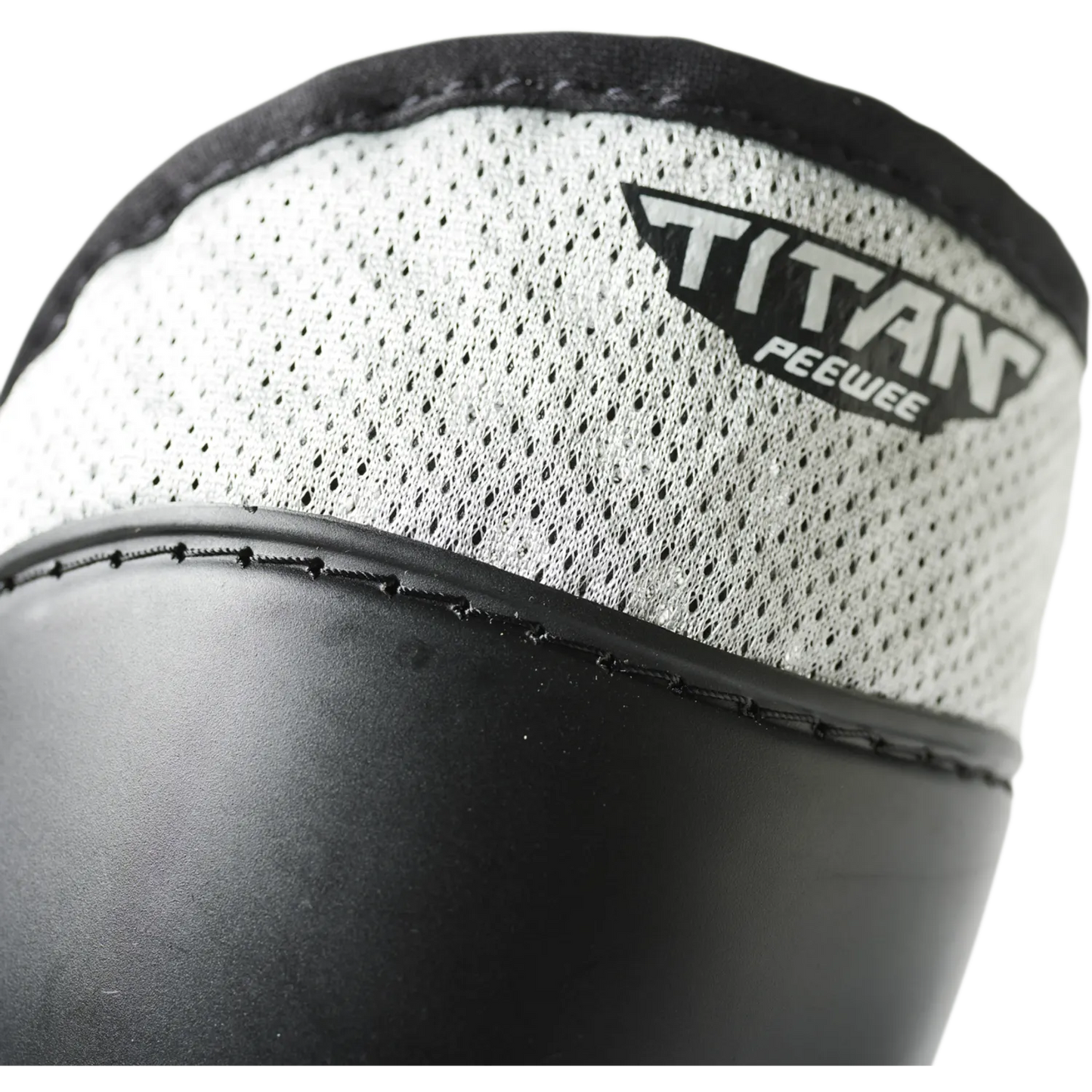 FOX TITAN Junior Προστατευτικό γόνατος και κνήμης Μαύρο/Ασημί