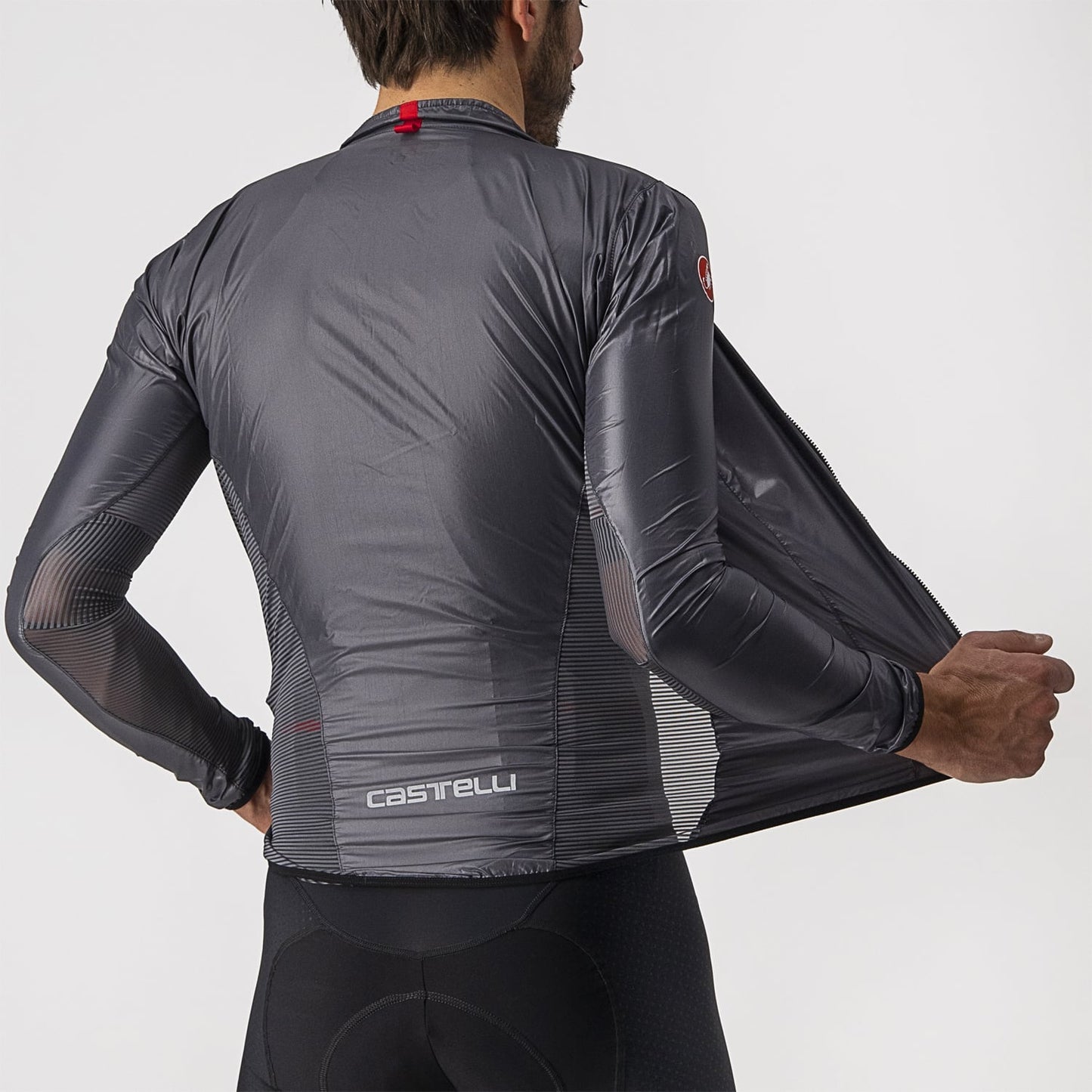 CASTELLI ARIA SHELL μπουφάν σκούρο γκρι