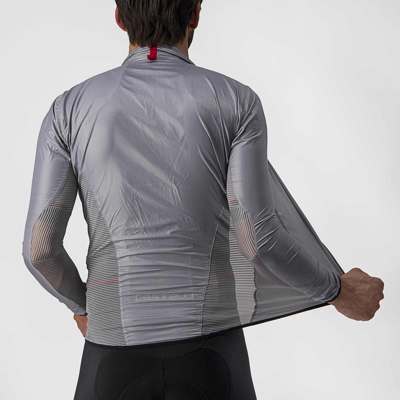 CASTELLI ARIA SHELL Μπουφάν γκρι