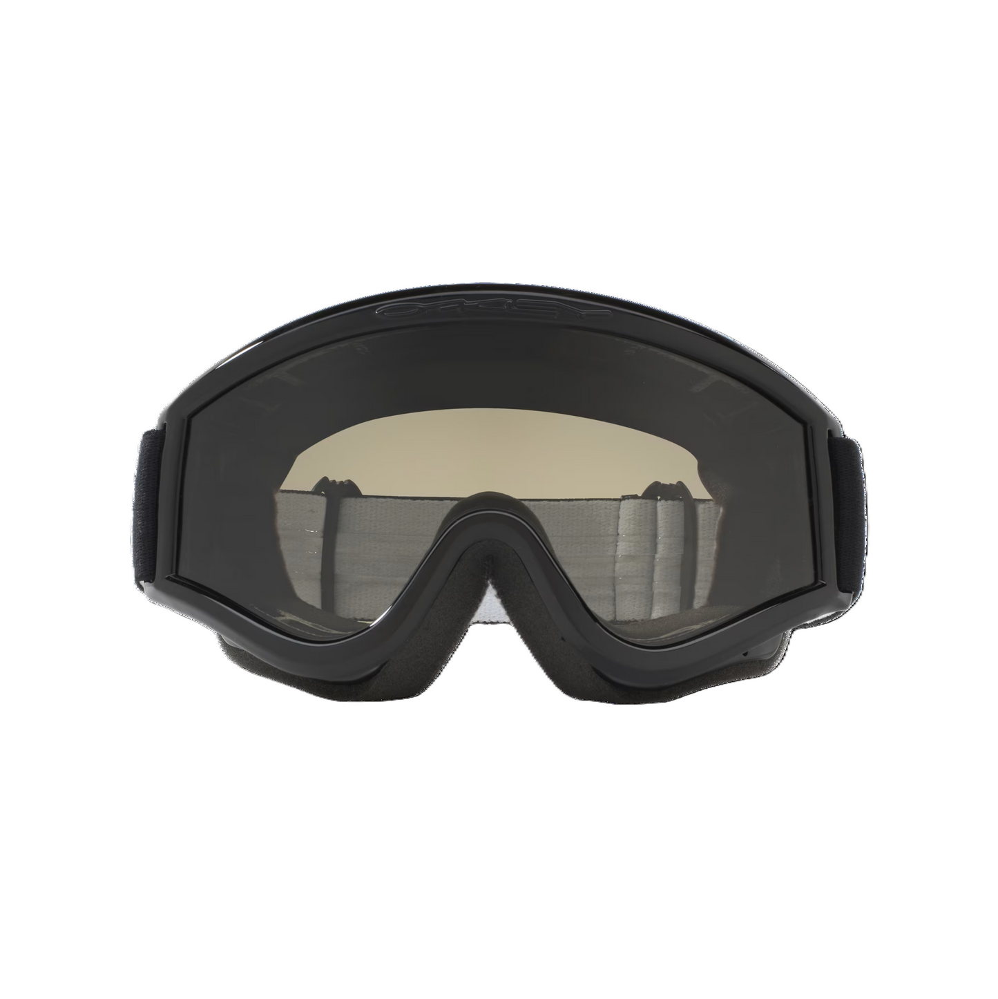 OAKLEY L-Frame MX Jet Black Dark Grey Goggle