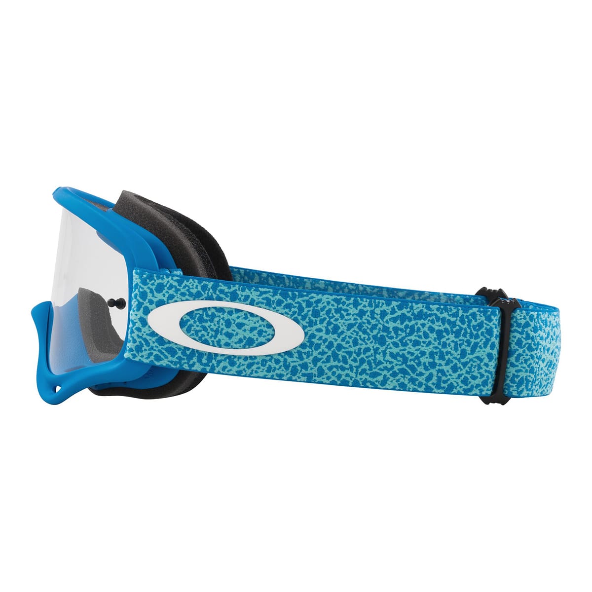 OAKLEY O Frame MX Blue Crackle Transparent Goggle OO7029-84