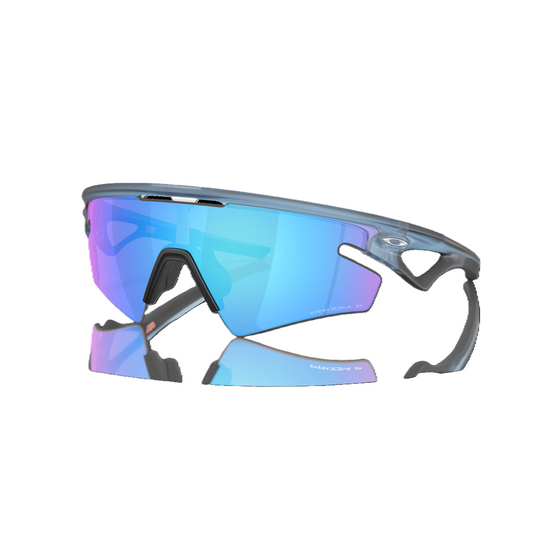 OAKLEY SPHAERA SLASH Ματ διαφανή πέτρινα γυαλιά Prizm Sapphire Pol φακός