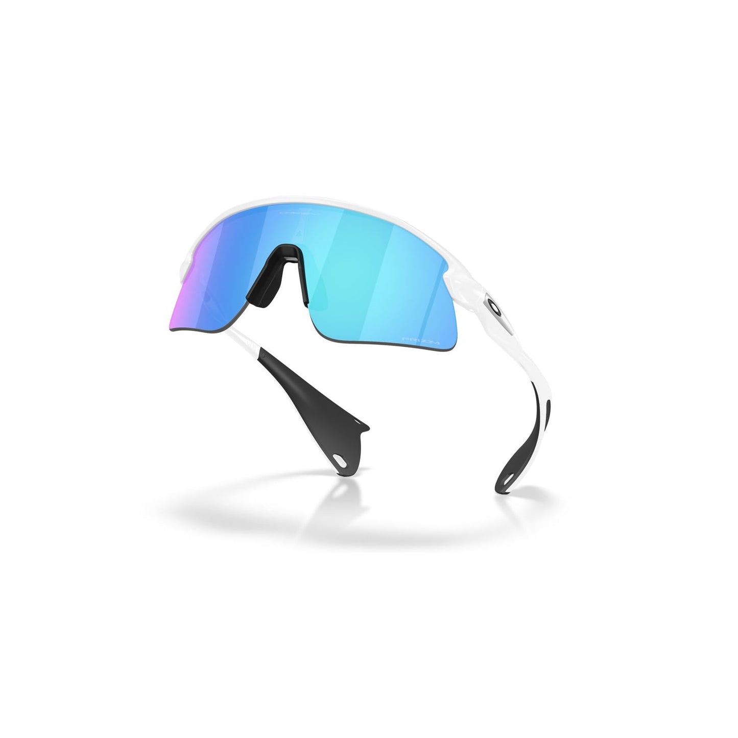 OAKLEY STUNT DEVIL Glasses White Matt Prizm Sapphire
