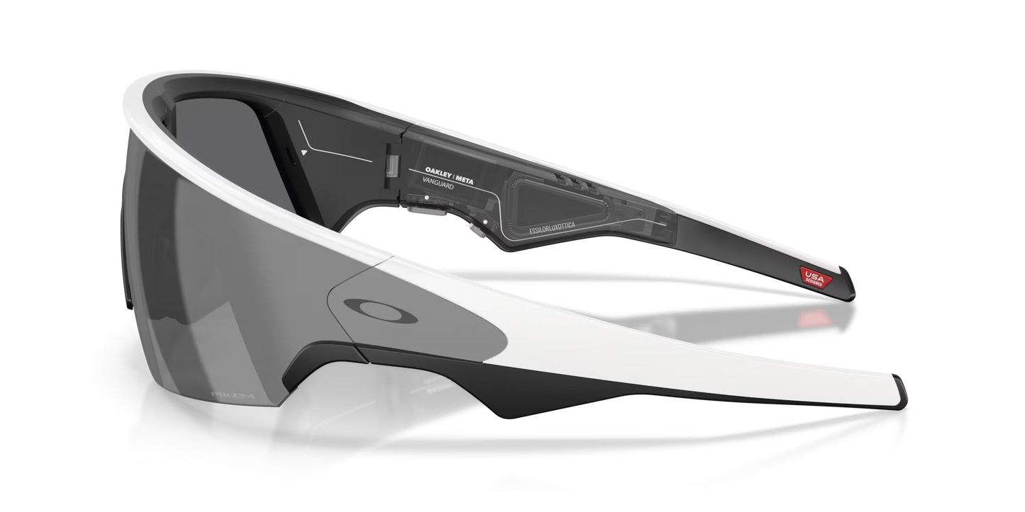 OAKLEY VANGUARD META Glasses Black Prizm Black Lens