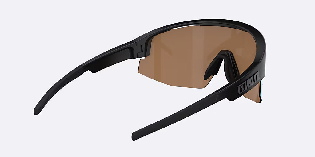 BLIZ MATRIX Γυαλιά ηλίου Μαύρο Ματ Nano Optics Nordic Ligh Coral - Πορτοκαλί w Μπλε Multi