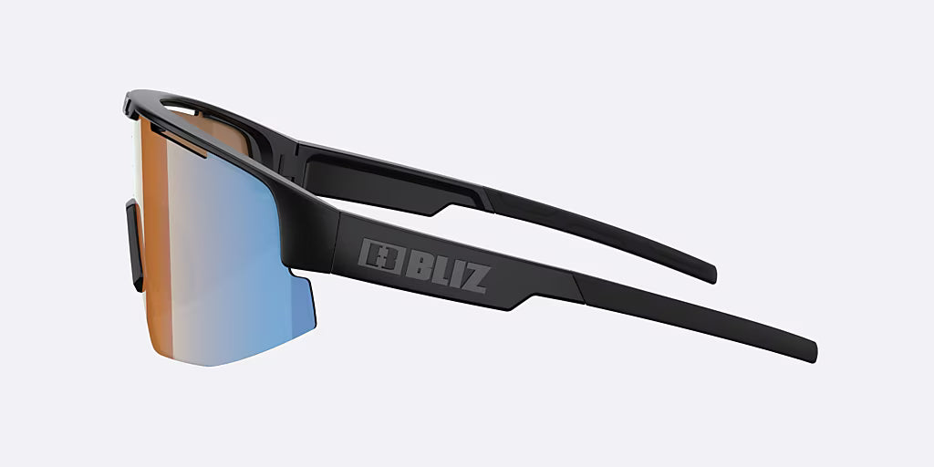 BLIZ MATRIX Γυαλιά ηλίου Μαύρο Ματ Nano Optics Nordic Ligh Coral - Πορτοκαλί w Μπλε Multi