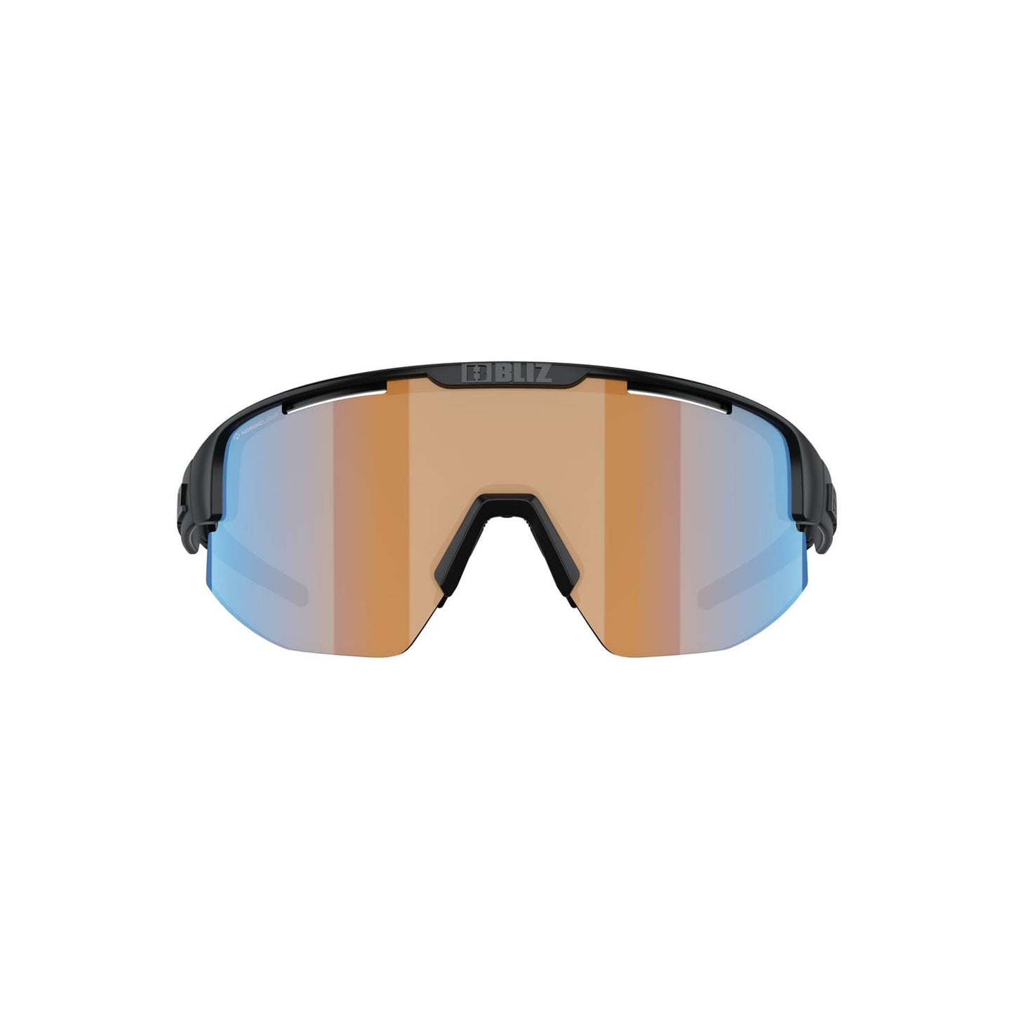 BLIZ MATRIX SMALL Goggles Black Matt Orange Screen