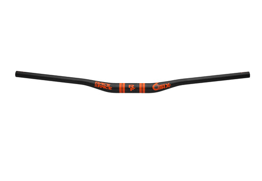 RACE FACE SIXC Carbon Rise 20mm 820mm Πορτοκαλί τιμόνι