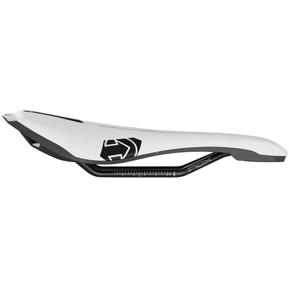 STEALTH PERFORMANCE 142mm PRO Saddle Stainless steel rails White