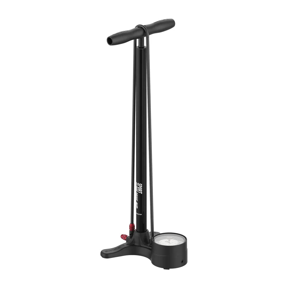 LEZYNE SPORT FLOOR DRIVE foot pump Black
