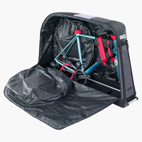 EVOC BIKE BAG PRO Πολύχρωμη/βιολετί τσάντα μεταφοράς ποδηλάτων