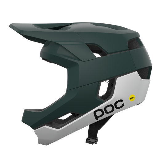 POC OTOCON RACE MIPS MTB κράνος χακί/λευκό