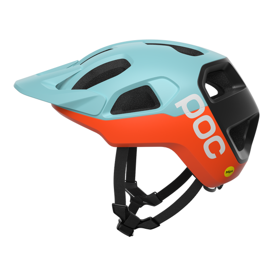 POC CULARIS MTB κράνος μπλε/πορτοκαλί ματ
