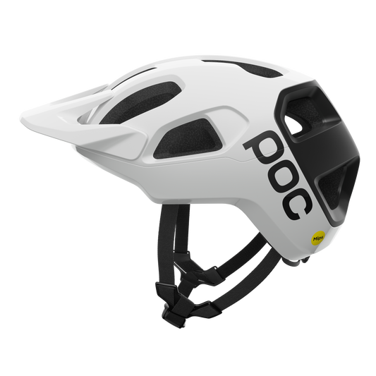 POC CULARIS MTB κράνος Λευκό/Μαύρο Matt Logo