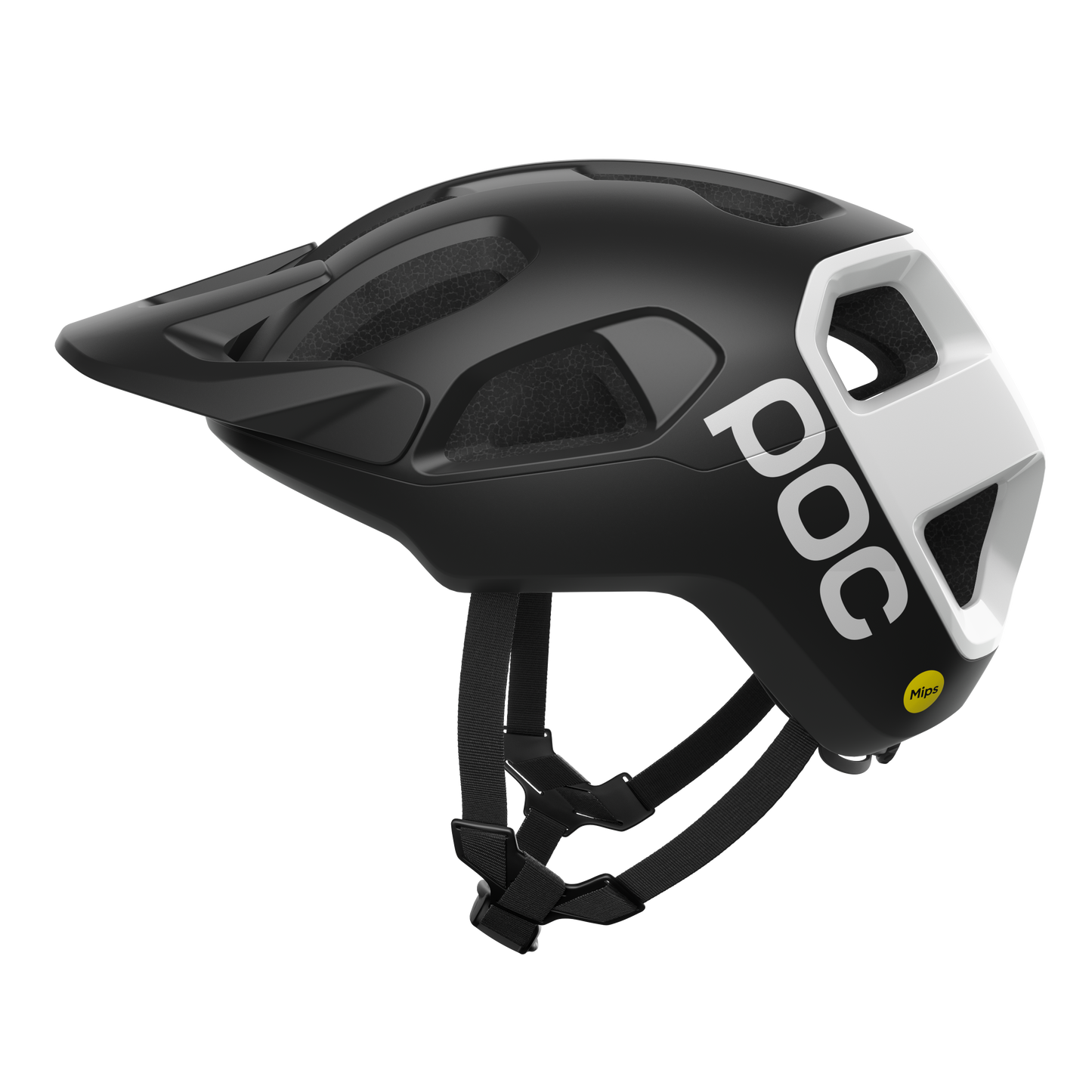 POC CULARIS MTB Helmet Black/White Matt Logo