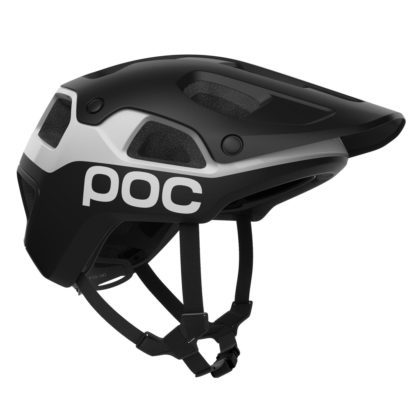 POC CULARIS PURE MTB Helmet Black/White Matt