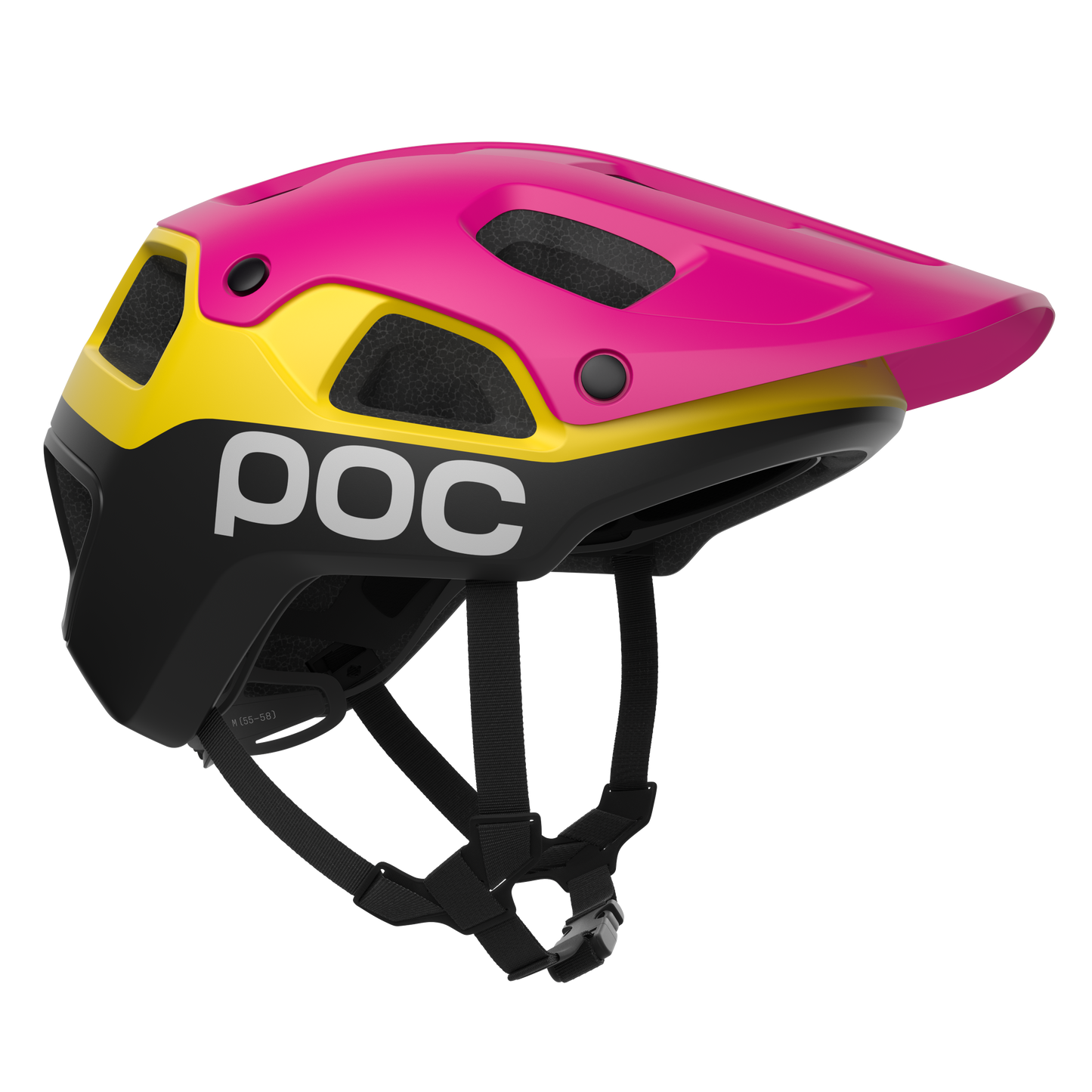 POC CULARIS PURE MTB Helmet Red/Yellow