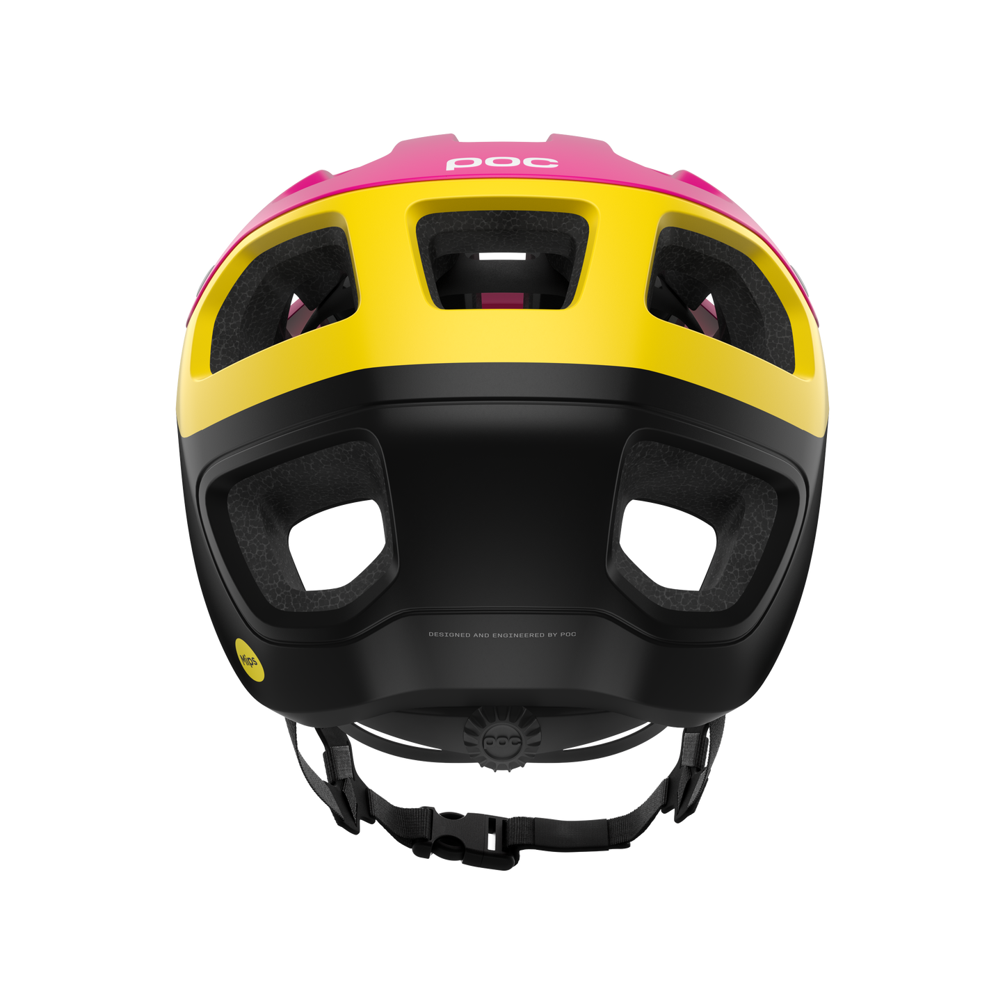 POC CULARIS PURE MTB Helmet Red/Yellow