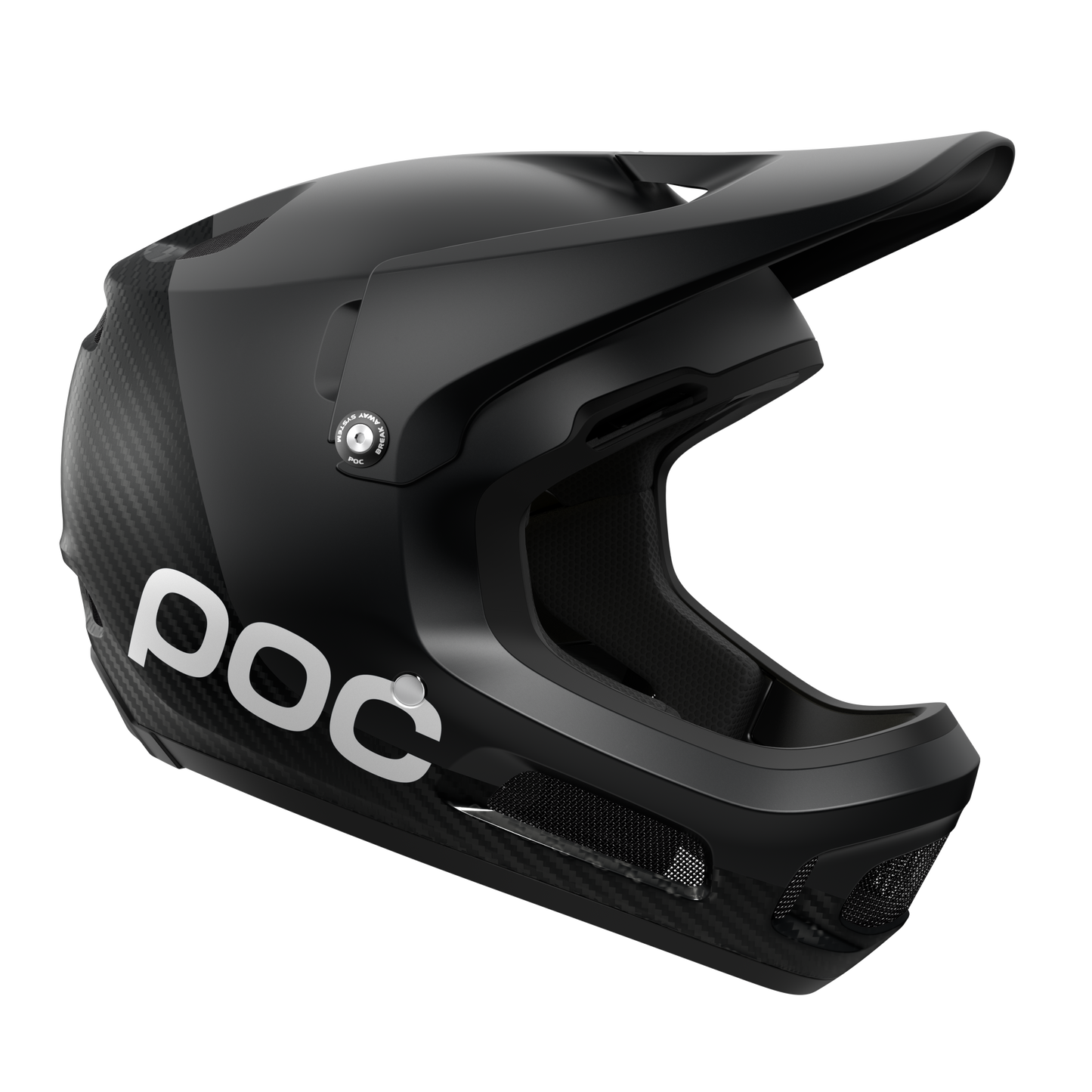 POC CORON AIR CARBON MTB κράνος μαύρο