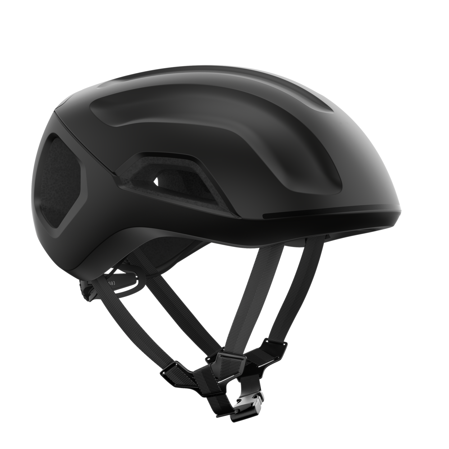 POC VENTRAL TEMPUS Road Helmet Black Matt