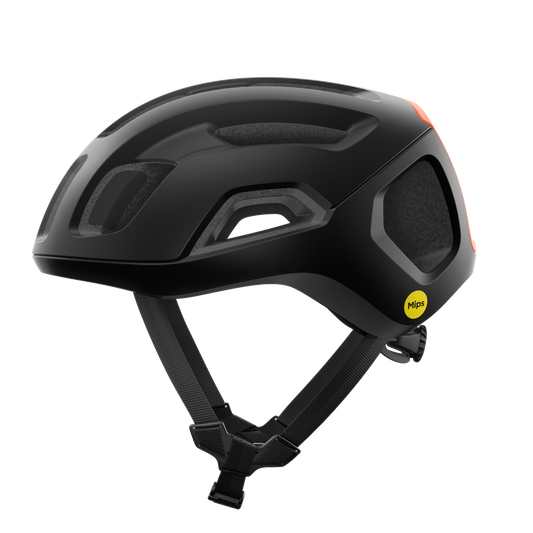 POC VENTRAL AIR MIPS Road Helmet Black/Orange Fluo Matt