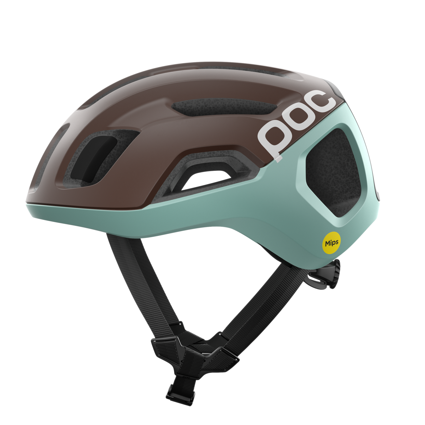POC VENTRAL AIR MIPS Road Helmet Brown/Blue Matt