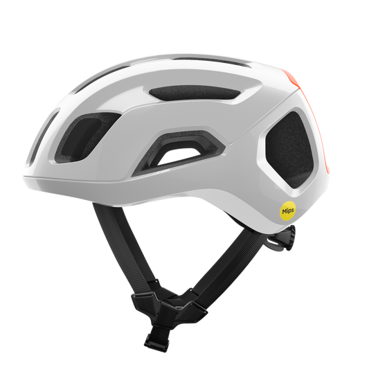 POC VENTRAL AIR MIPS Road Helmet White/Orange Fluo