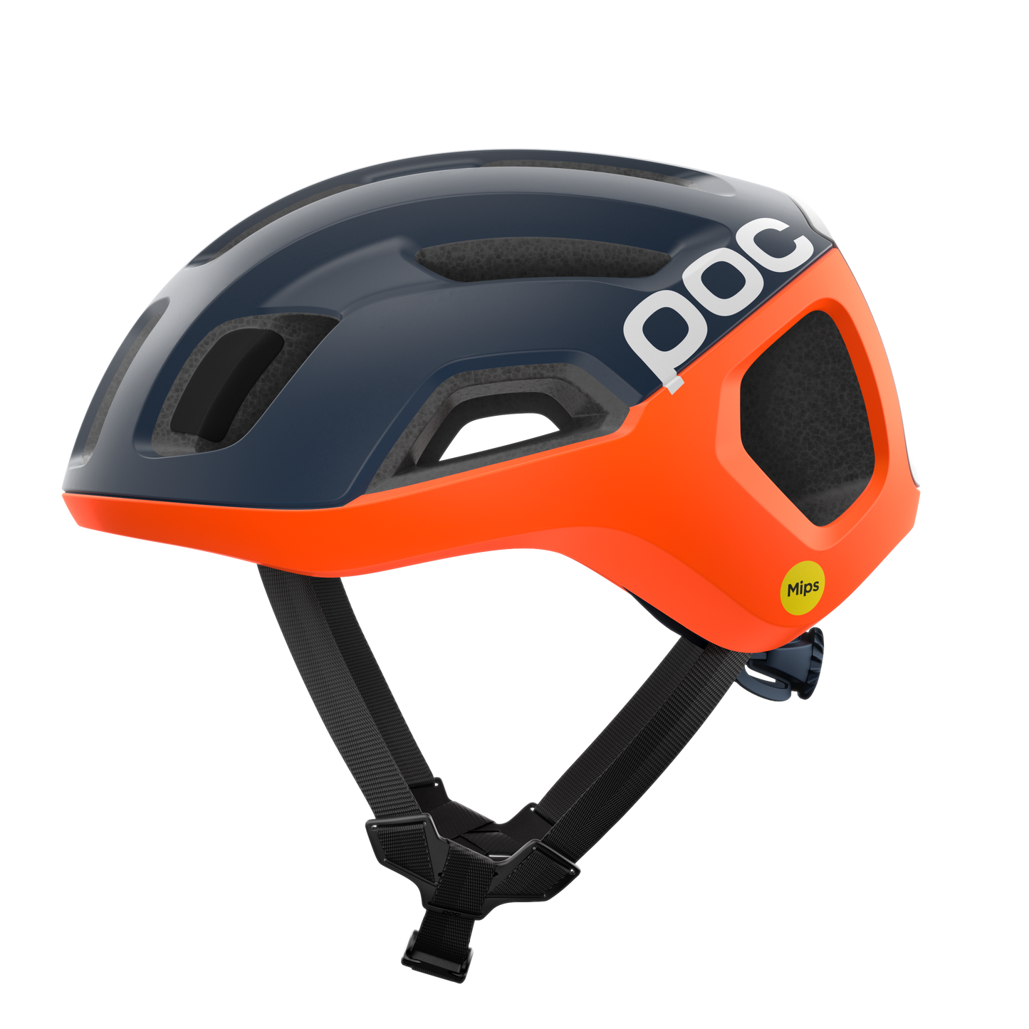 POC VENTRAL AIR MIPS Road Helmet Navy/Orange/White Matt