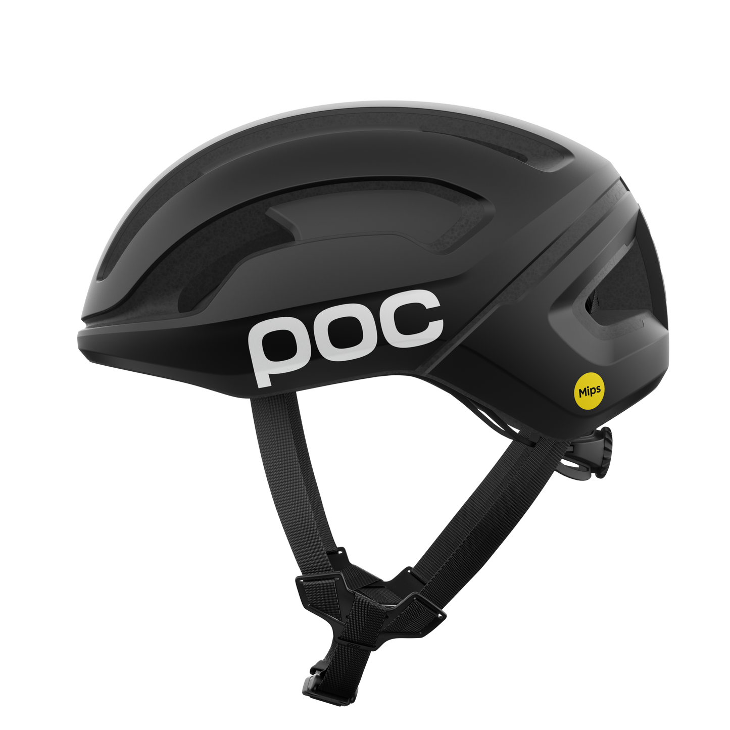 POC OMNE AIR MIPS Logo κράνος δρόμου μαύρο ματ/λευκό